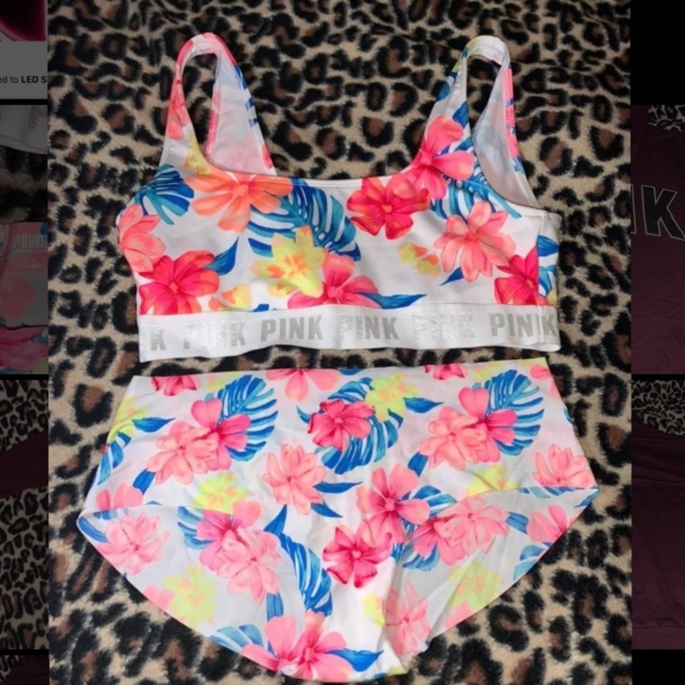 Womens Victoria Secret PINK set size LARGE